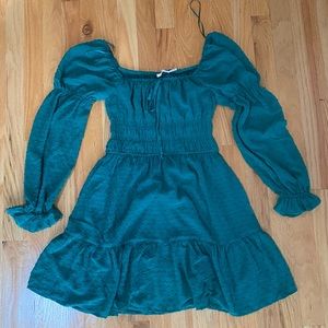 Francesca's Green Dress
